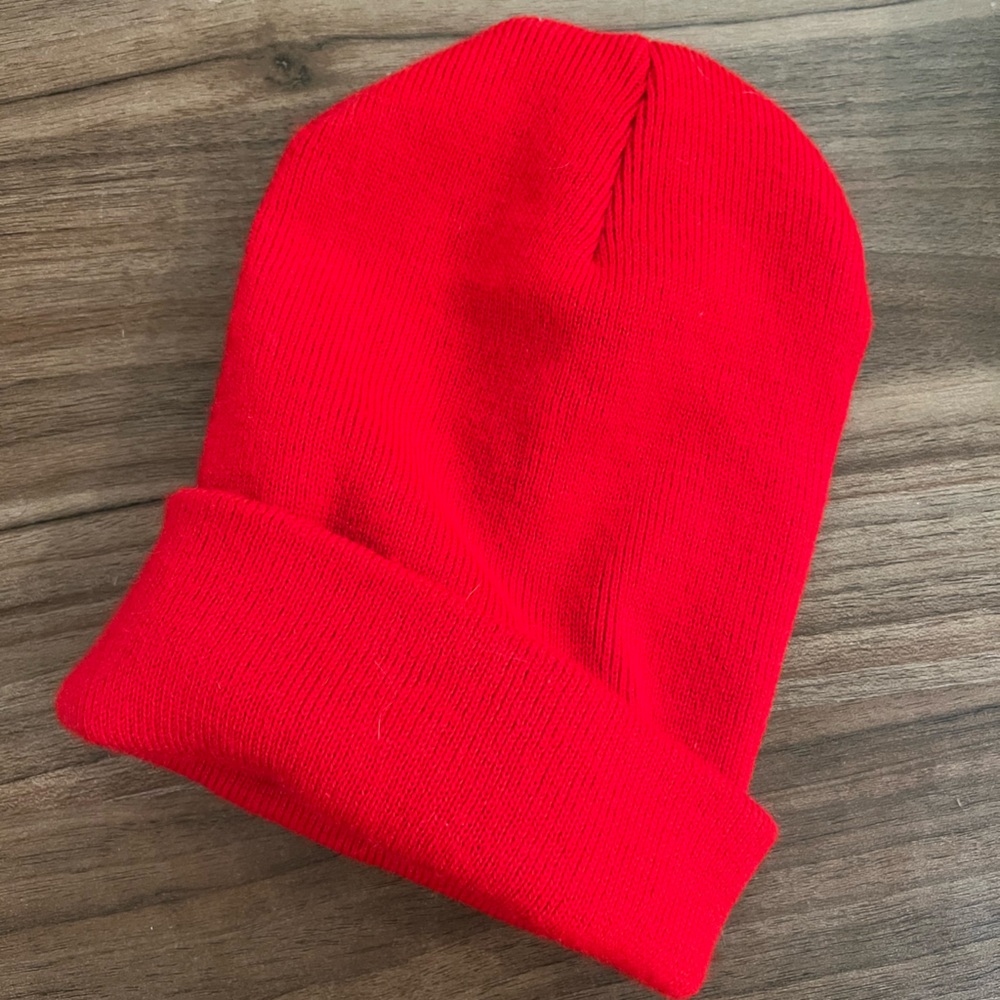 Los Angeles Apparel Vibrant Red Knit Beanie